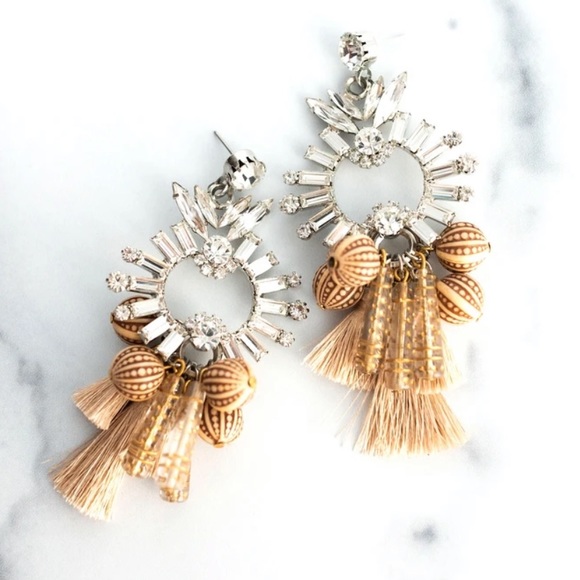 Jewelry - Elizabeth Cole statement earrings. Brand new!